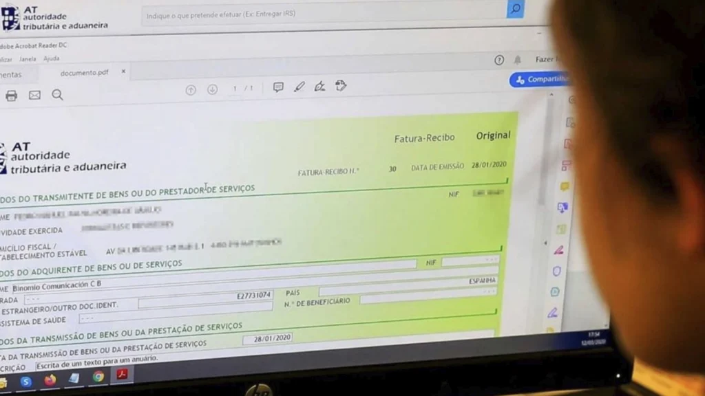 Emissão Rápida de Recibos Verdes