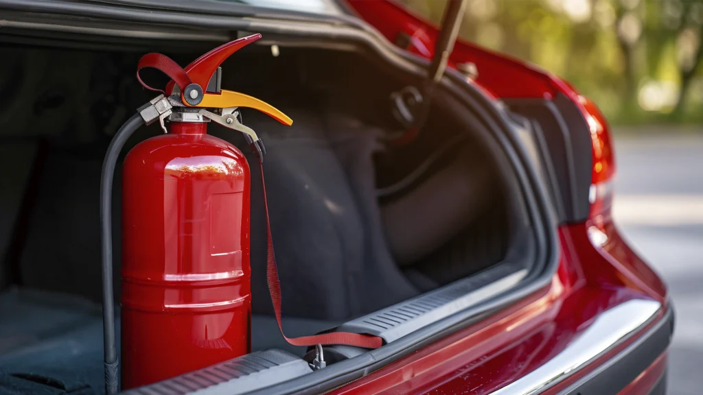 Extintor para TVDE- Regras e Recomendações